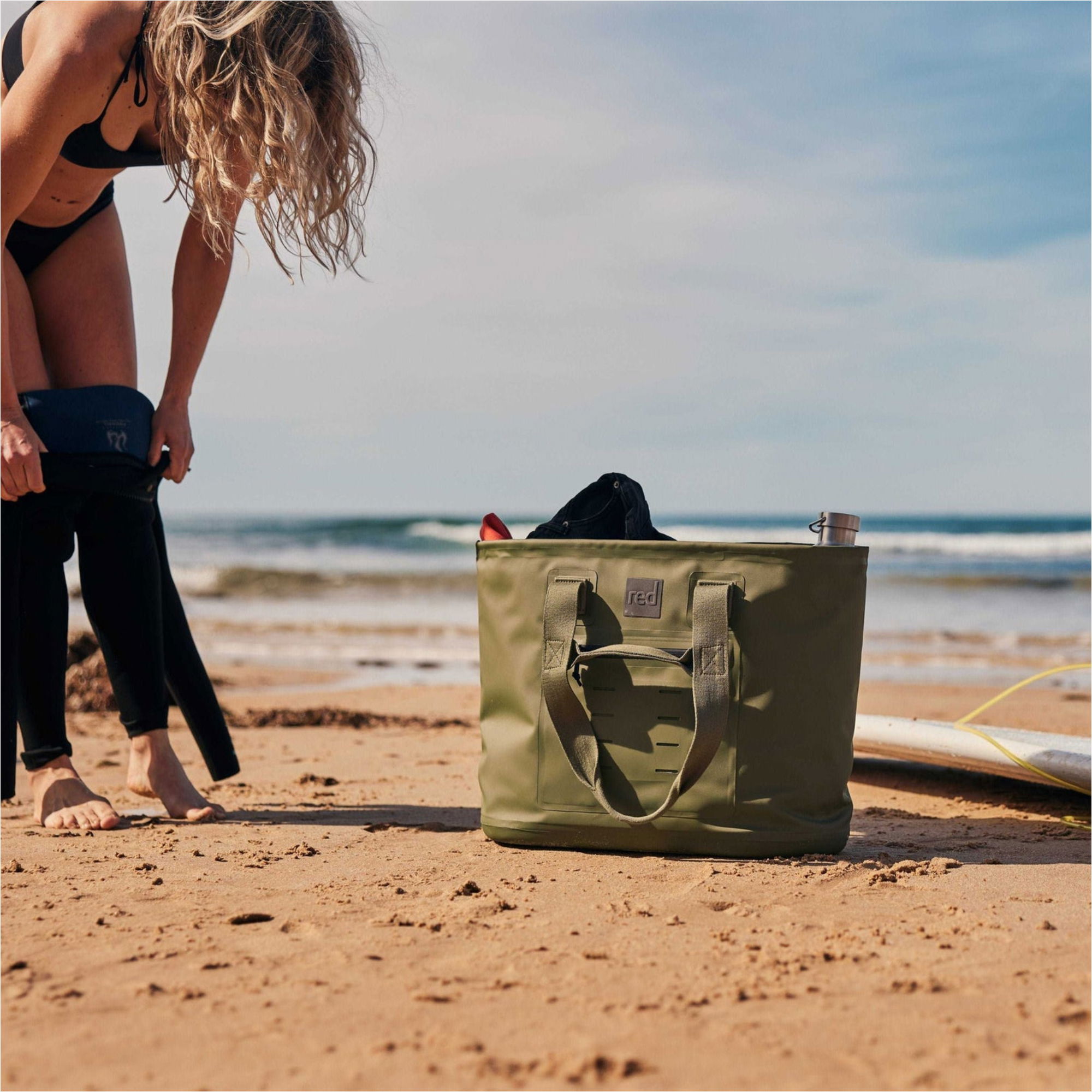 2026 Red Paddle Co Adventure Waterproof Tote Bag 33L 002-006-005-0006 - Olive